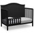 Delta Children Madrid 5-in-1 Baby Crib, Black