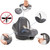 Car Seat Cover - Baby Carseat Canopy With Privacy Bug Net For Newborn & Infant - Protects Babies From Mosquito & Insect