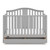 Graco Solano 5-in-1 Convertible Baby Crib With Drawer Pebble Gray