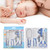 Obosoe 6pcs Newborn Care Kits Baby Hygiene Kits Grooming Kits Scissors Newborn Toiletries