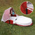 Portable Bassinet With Foldable Baby Bed Travel Sun Protection Mosquito Net Breathable Infant Baby Sleeping Basket Red