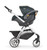 Chicco Bravo Trio Travel System - Lilla (grey/pink)