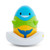 Munchkin Stack N’ Match Floating Bath Toy, Blue/green/yellow