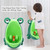 Shaped Boys Potty Training Urinal With Whirling Target (green)