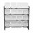 Ubesgoo 4-tier Kids' Toy Storage Organizer With 12 Plastic Bins,toy Organizer  Espresso / White Color