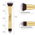 Ducare Makeup Brushes Duo End Foundation Powder Buffer And Contour Double Sided Cosmetic Tools 2pcs