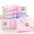 Chaoma 25*50cm High Quanlity Cotton Baby Towel Cartoon Bear Baby Washcloth Handkerchief Kids Feeding Wipe Cloth Towel