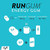 Run Gum Mint Energy Gum 50mg Caffeine Taurine & B-vitamins Per Piece, 24 Pieces (pack Of 12)