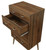 4-drawer Chest In Walnut Finish