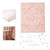 Levtex Baby - Skylar Crib Bed Set - Baby Nursery Set - Blush - Fancy Frills - 4 Piece Set Includes Quilt, Fitted Sheet, Wall Decal & Crib Skirt/dust Ruffle