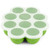 Keababies Silicone Baby Food Freezer Tray With Easy Clip-on Lid - Baby Food Freezer Tray (keagreen)