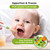 Keababies Silicone Baby Food Freezer Tray With Easy Clip-on Lid - Baby Food Freezer Tray (keagreen)