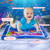 Megawheels Water Filled Play Mat  | Water Filled Play Mat For Babies | Inflatable Sensory Playmat Babies Belly Time Pat Indoor Small Pad For 3 6 9 Month Newborn Boy Girl Toddler Fun Game
