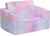 Hisevxus Cozee 2-in-1 Convertible Sofa To Lounger - Comfy Flip Open Couch/sleeper For Kids