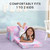 Hisevxus Cozee 2-in-1 Convertible Sofa To Lounger - Comfy Flip Open Couch/sleeper For Kids