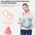 Lukka 4 In 1 Baby Wrap Ergo Carrier Sling , Infant Breathable Cuddle Up Carrier Wrap, Original Stretchy Infant Sling, Postpartum Belt Or Nursing Cover - Free Carrying Pouch For Baby & Child Newborn