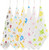 Moncolis 6x Breathable Baby Washable Gauze Towel Handkerchief Sweat Towel - Multicolour