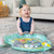 Infantino Pat & Play Water Mat Baby Playmat For Tummy Time & Sensory Play, Narwhal & Sea Pals, Unisex