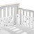 Baby Mesh Crib Liner, Classic, Four-sided Slatted And Solid Back Cribs, Anti-bumper