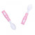 Self Feeding Baby Utensils,mini Baby Spoon & Baby Fork Training Set For Baby