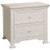 Centennial Medford 2 Drawer Nightstand, Off-white Finish