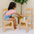 Melissa & Doug Solid Wood Chairs, Set Of 2 - Light Finish Furniture For Playroom