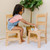 Melissa & Doug Solid Wood Chairs, Set Of 2 - Light Finish Furniture For Playroom