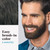 Just For Men Mustache And Beard Coloring For Gray Hair, M-46, Deep Dark Brown, 3 Pack