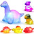 Bath Toys For Kids, Light Up Dinosaur Baby Bath Toys, Bathtub Shower Pool For Toddler, Toys For Boys Girls 1 2 3 Years
