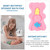 Baby Bath Sponge Support Infant Bath Cushion Comfy Skid Proof Bathing Mat