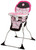 Disney Baby Minnie Mouse Simple Fold Plus High Chair With 3-position Tray (garden Delight)