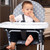 Babideal Dinah High Chair - Gray Dot