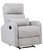 Suite Bebe Aubrey Recliner In Blanco White Fabric