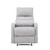 Suite Bebe Aubrey Recliner In Blanco White Fabric