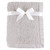 Hudson Baby Infant Sherpa Plush Blanket With Satin Binding, Gray, One Size