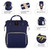 Gimars Adjustable Shoulder Strap Large Capacity Waterproof Backpack Diaper Bags, Blue