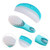 Hemoton 1 Set Baby Hair Comb Durable Massage Comb Anti Static Comb Paddle Brush Portable Hair Groomer (blue)