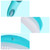 Hemoton 1 Set Baby Hair Comb Durable Massage Comb Anti Static Comb Paddle Brush Portable Hair Groomer (blue)