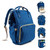 Multi-function Diaper Bag Waterproof Nappy Bags For Baby Care, Large Capacity, Stylish And Durable With Stroller Strap