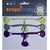 Snappi Cloth Diaper Fasteners - Pack Of 3 - Girl Snappi 3-pack (baltic Gray, Bamboo Green, Orchid Purple)