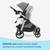 Graco Modes Nest2grow Travel System Stroller, Black