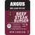 All Natural*, 85% Lean/15% Fat, Angus Ground Beef, Burgers, 4 Count, 1.33lbs, (fresh)