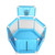 Portable Baby Playard, 6 Sided Playpen Safety Activity Center Large Game House Ball Pit For Toddler Baby Kids Fun Time