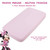 Disney Minnie Mouse 4 Piece Bedding Sets, Toddler Bed With Comforter, Fitted Sheet, Flat Top Sheet, Pillowcase