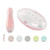 Electric Baby Nail File Clippers Mer Toddler Toes Kit Pink