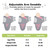 Keababies Organic Cotton Baby Swaddle Sleep Sacks, Swaddle Wrap For Newborn, Infant (cloud)