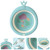 Hemoton Portable Baby Washbasin Adorable Infant Face Bathtub Practical Baby Basin