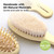 Keababies Baby Hair Brush And Comb Set, Newborn, Infant Grooming Kits (lemon, Oval)