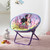 Disney Minnie Mouse 19" Toddler Mini Saucer Chair, Pink, Polyester
