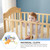 Hemoton Baby Music Bed Hanging & Cribs Decorations Elepahant Lion With Mirror And Bell